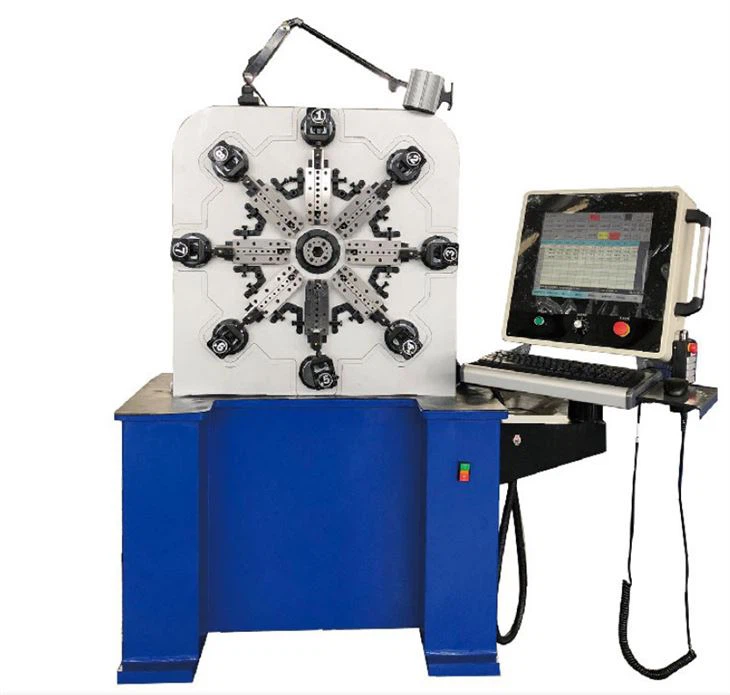 10 Axis Camless Wire Spring Machine