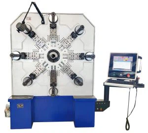 2.0 To 6.0mm Wire Diameter Camless Wire Spring Machine
